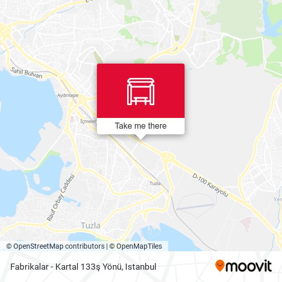 Fabrikalar - Kartal 133ş Yönü map