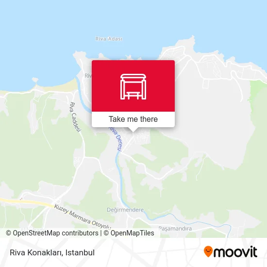 Riva Konakları map
