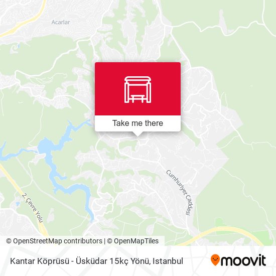 Kantar Köprüsü - Üsküdar 15kç Yönü map