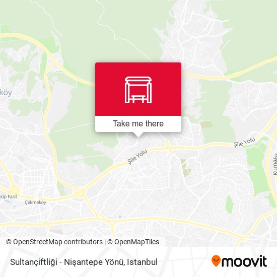 Sultançiftliği - Nişantepe Yönü map