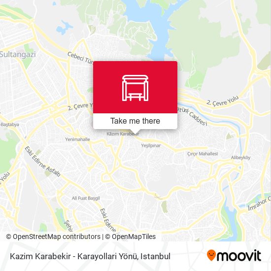 Kazim Karabekir - Karayollari Yönü map