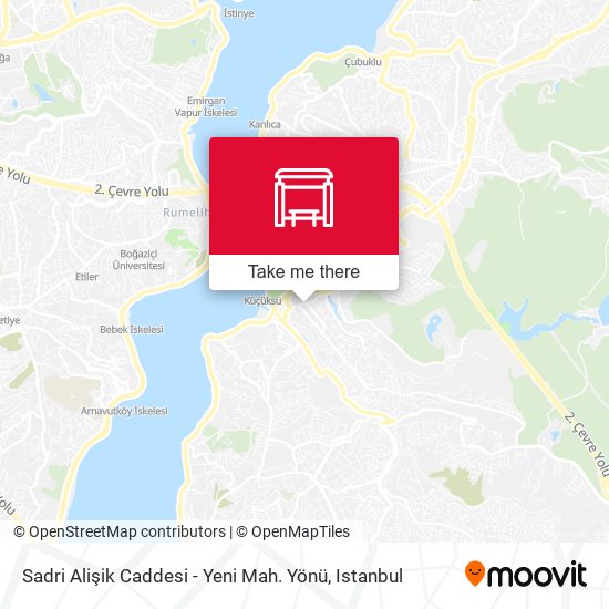 Sadri Alişik Caddesi - Yeni Mah. Yönü map
