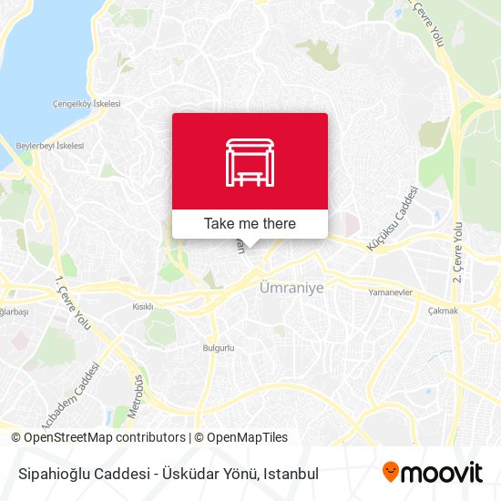 Sipahioğlu Caddesi - Üsküdar Yönü map
