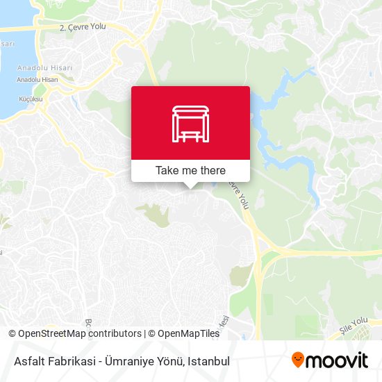 Asfalt Fabrikasi - Ümraniye Yönü map
