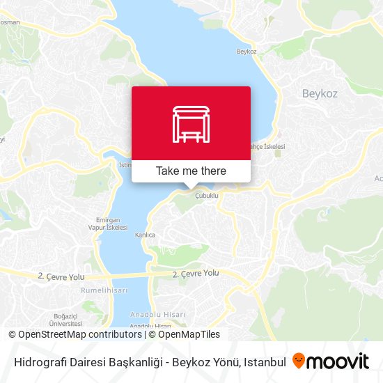 Hidrografi Dairesi Başkanliği - Beykoz Yönü map