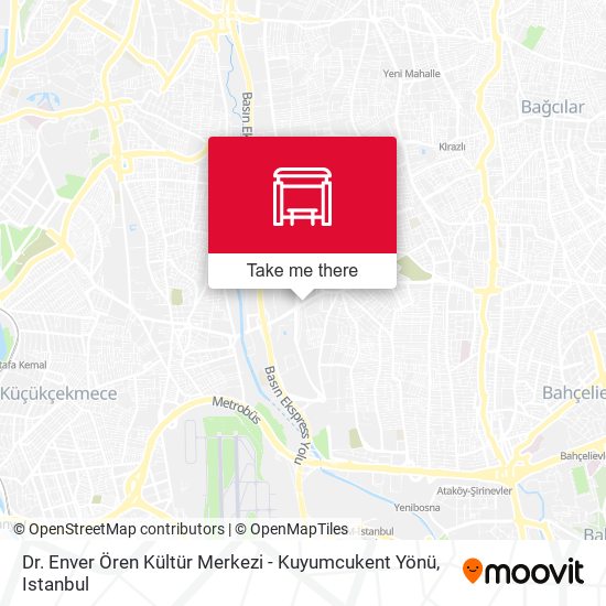 Dr. Enver Ören Kültür Merkezi - Kuyumcukent Yönü map