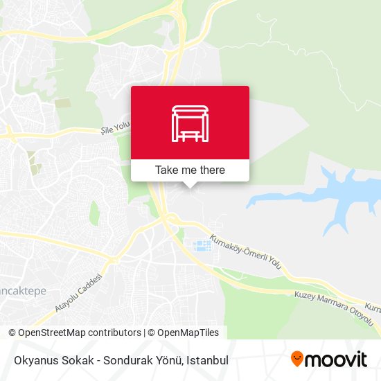 Okyanus Sokak - Sondurak Yönü map