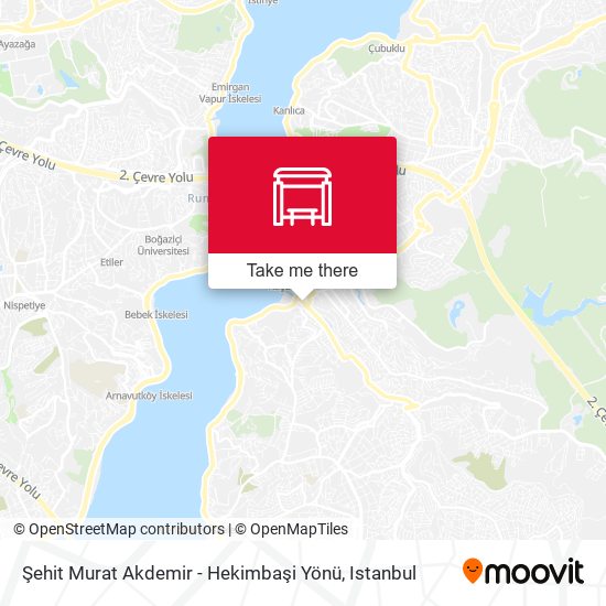 Şehit Murat Akdemir - Hekimbaşi Yönü map