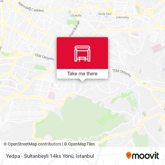 Yedpa - Sultanbeyli 14ks Yönü map