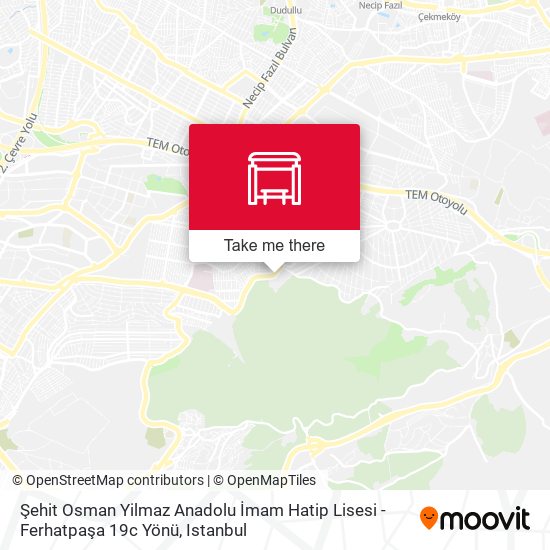 Şehit Osman Yilmaz Anadolu İmam Hatip Lisesi - Ferhatpaşa 19c Yönü map