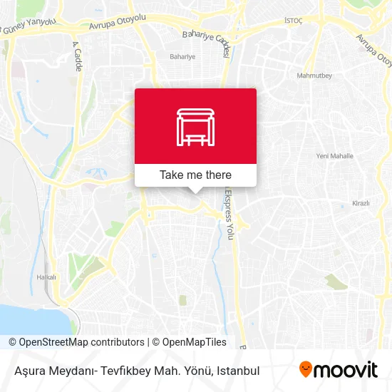 Aşura Meydanı- Tevfikbey Mah. Yönü map
