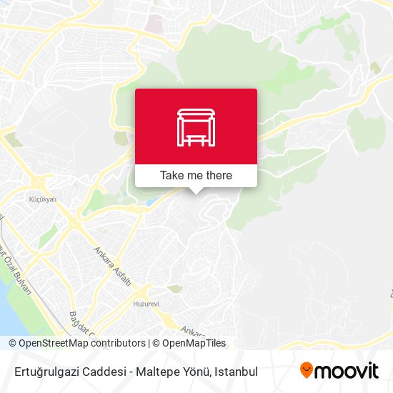 Ertuğrulgazi Caddesi - Maltepe Yönü map