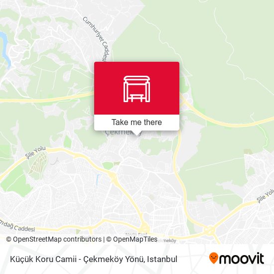Küçük Koru Camii - Çekmeköy Yönü map