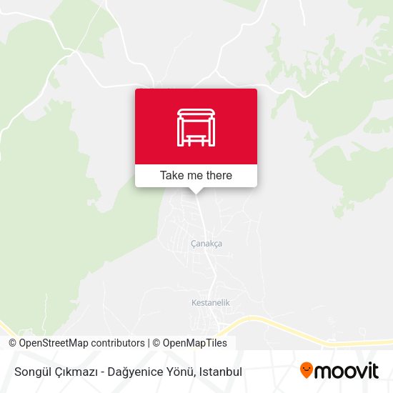 Songül Çıkmazı - Dağyenice Yönü map