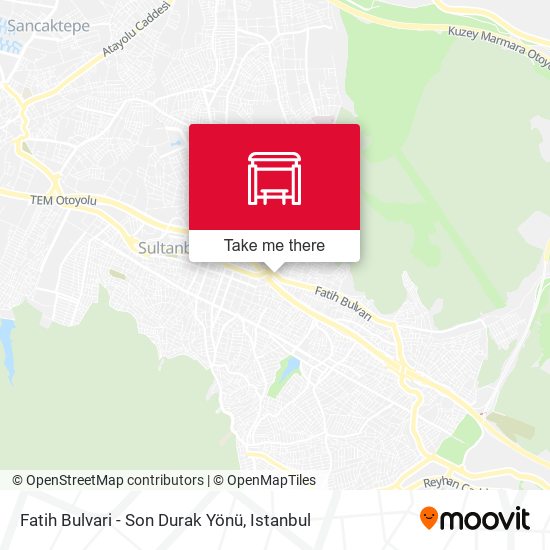 Fatih Bulvari - Son Durak Yönü map