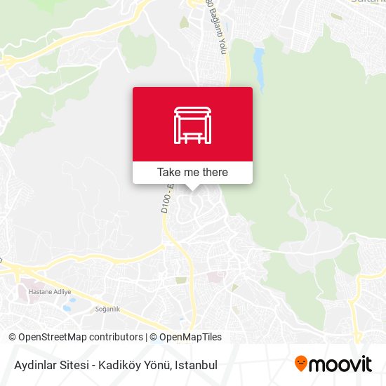 Aydinlar Sitesi - Kadiköy Yönü map