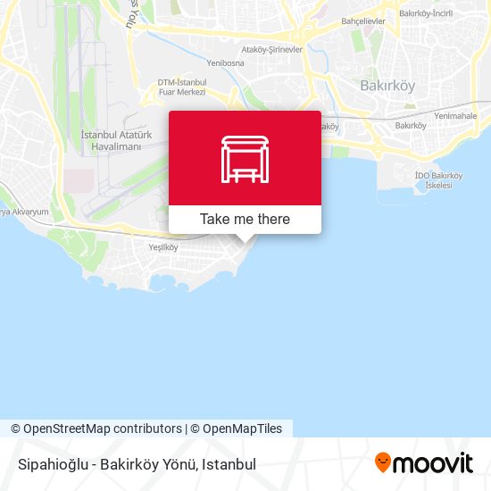 Sipahioğlu - Bakirköy Yönü map