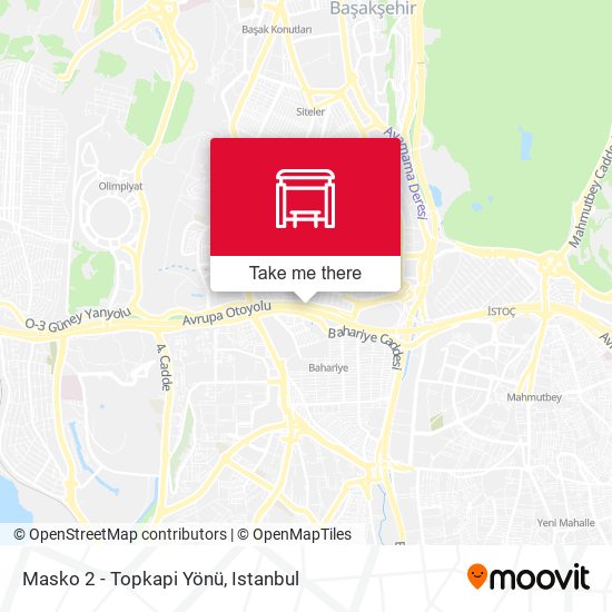 Masko 2 - Topkapi Yönü map