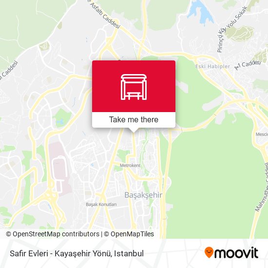 Safir Evleri - Kayaşehir Yönü map