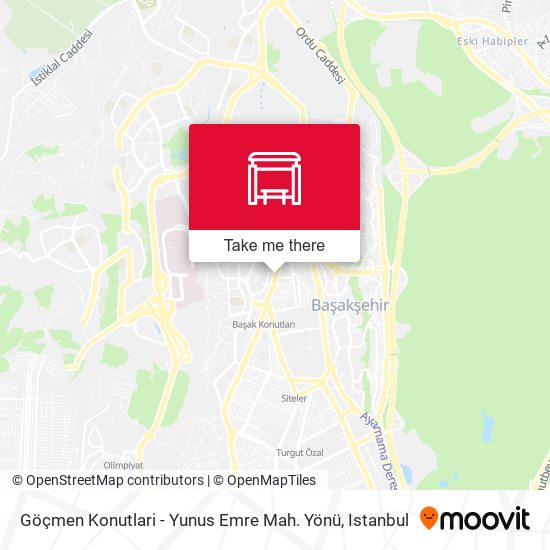 Göçmen Konutlari - Yunus Emre Mah. Yönü map