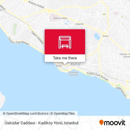 Üsküdar Caddesi - Kadiköy Yönü map