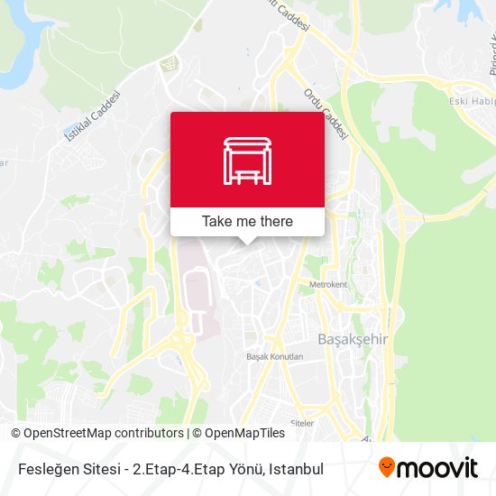 Fesleğen Sitesi - 2.Etap-4.Etap Yönü map