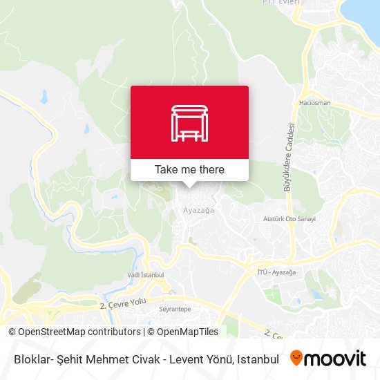 Bloklar- Şehit Mehmet Civak - Levent Yönü map