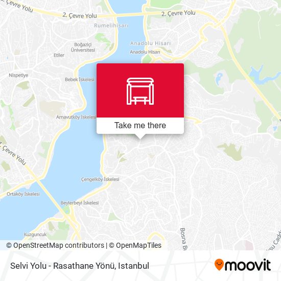 Selvi Yolu - Rasathane Yönü map