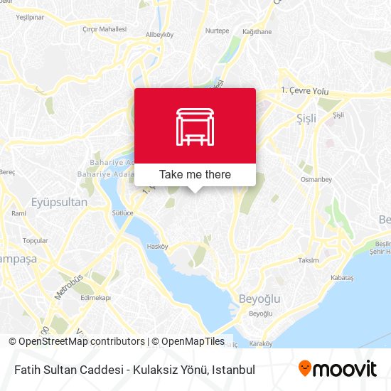 Fatih Sultan Caddesi - Kulaksiz Yönü map