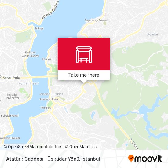 Atatürk Caddesi - Üsküdar Yönü map