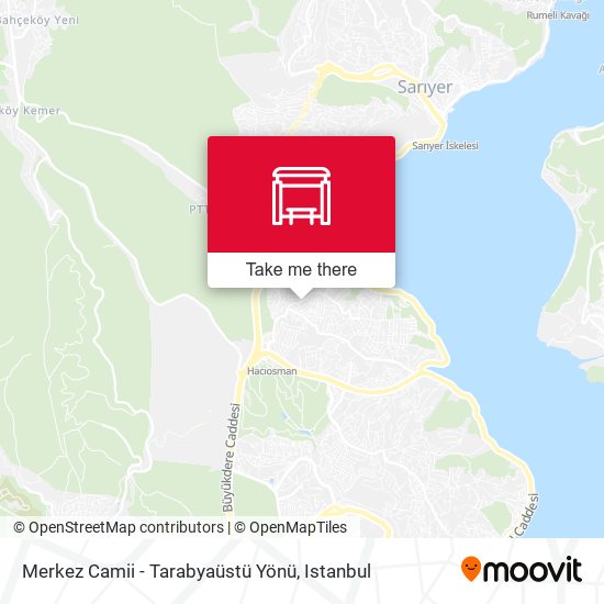 Merkez Camii - Tarabyaüstü Yönü map