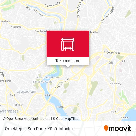 Örnektepe - Son Durak Yönü map