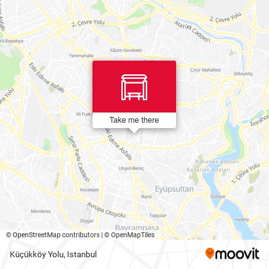 Küçükköy Yolu map