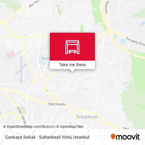 Çankaya Sokak - Sultanbeyli Yönü map