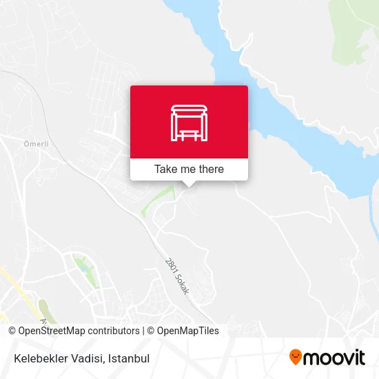 Kelebekler Vadisi map