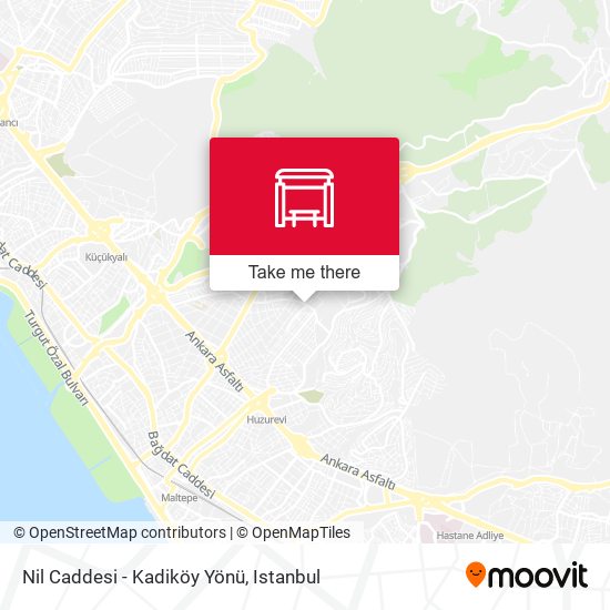 Nil Caddesi - Kadiköy Yönü map