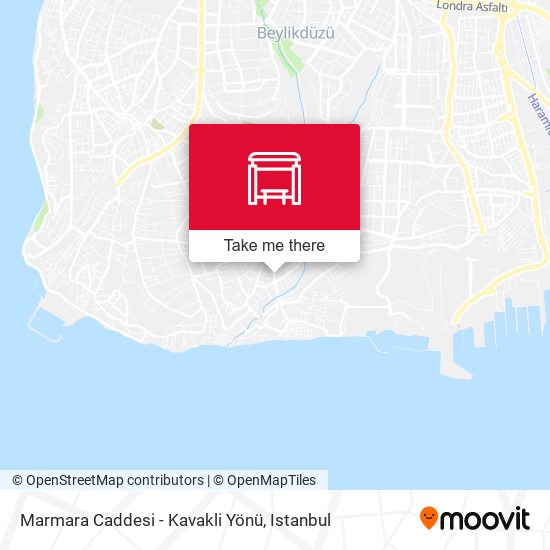 Marmara Caddesi - Kavakli Yönü map