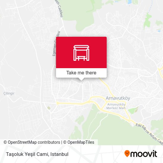 Taşoluk Yeşil Cami map