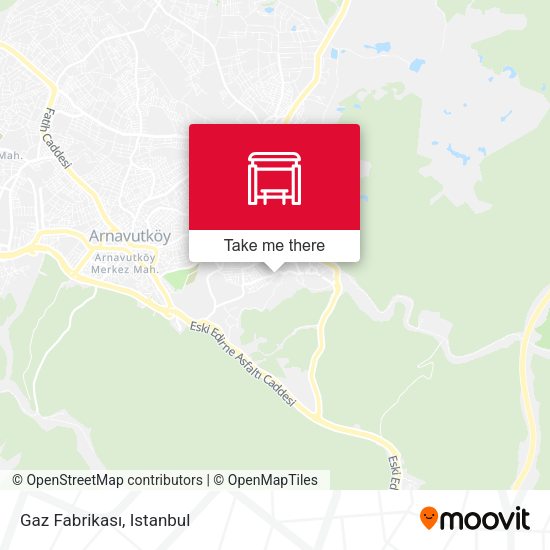 Gaz Fabrikası map