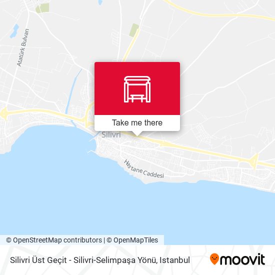 Silivri Üst Geçit - Silivri-Selimpaşa Yönü map