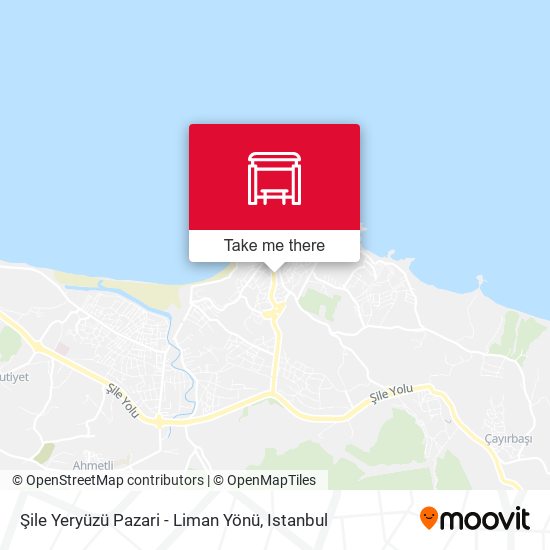 Şile Yeryüzü Pazari - Liman Yönü map