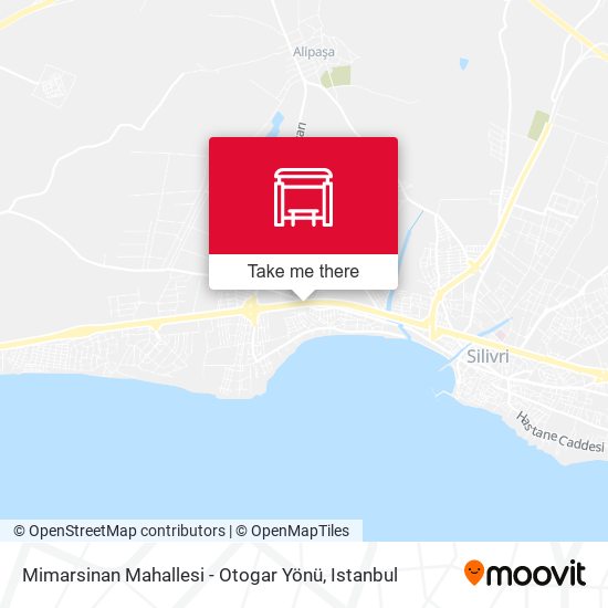 Mimarsinan Mahallesi - Otogar Yönü map