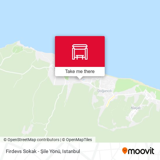 Firdevs Sokak - Şile Yönü map