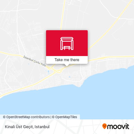 Kinali Üst Geçit map