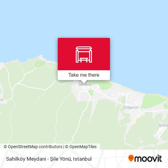 Sahilköy Meydani - Şile Yönü map