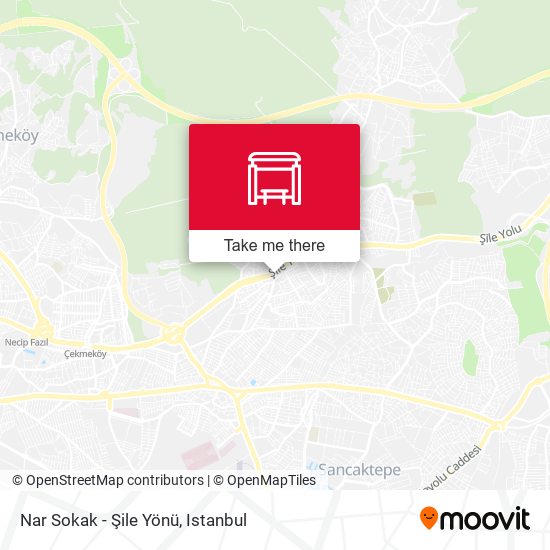 Nar Sokak - Şile Yönü map
