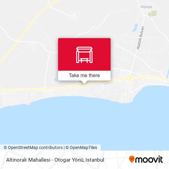 Altinorak Mahallesi - Otogar Yönü map