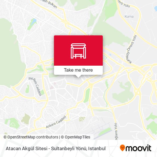 Atacan Akgül Sitesi - Sultanbeyli Yönü map