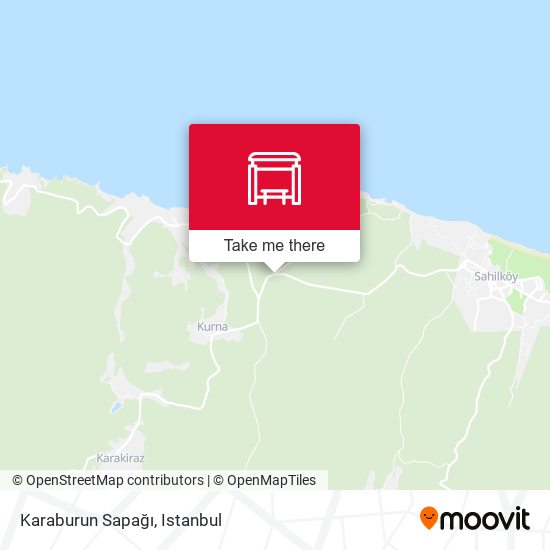 Karaburun Sapağı map