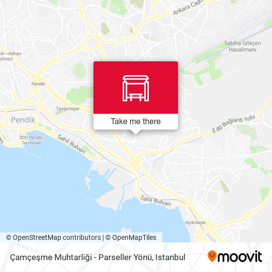 Çamçeşme Muhtarliği - Parseller Yönü map